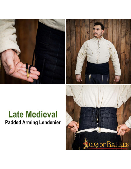 Ampia cintura imbottita per costruire...