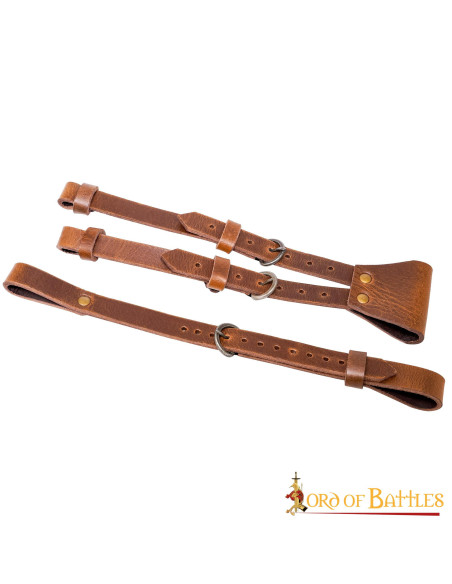 Baldric per spada composto da 3...