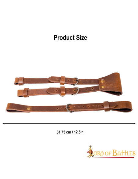 Baldric per spada composto da 3...