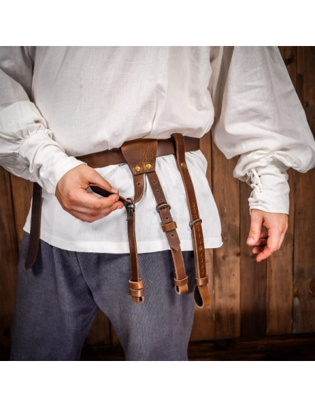 Baldric per spada composto da 3...