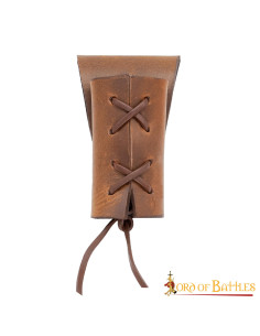 Piccolo baldric in pelle per asce, spade o pugnali