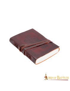 Diario in pelle aquila celtica