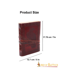 Diario in pelle aquila celtica 2