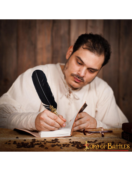 Diario in pelle aquila celtica