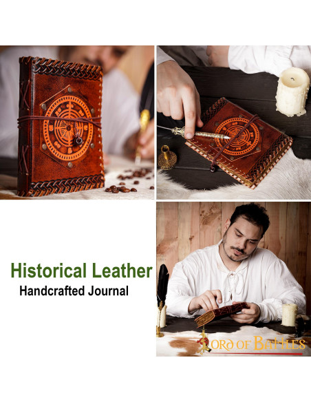 Bussola del Navigatore Quaderno in Pelle