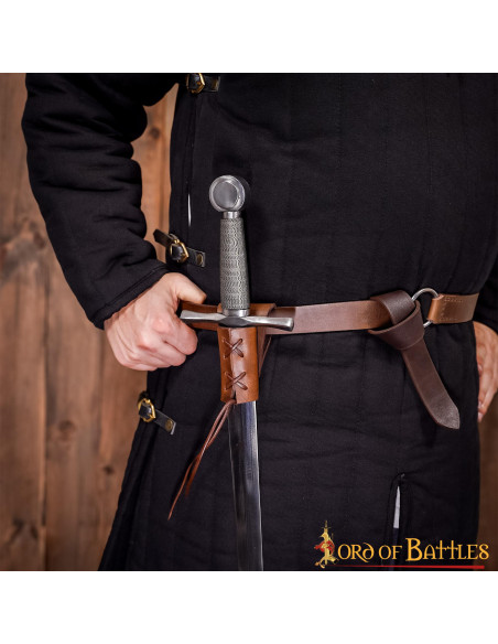 Piccolo baldric in pelle per asce,...