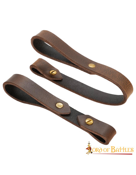 Tahalí medievale per spade con fodero