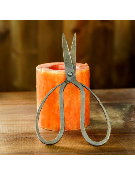 Forbici forgiate a mano in ferro antico