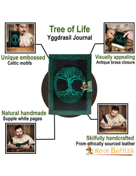 Diario fatto a mano L'albero della vita