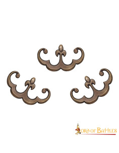 Set di 3 cornici Fleur de Lis