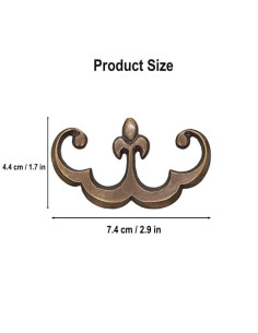 Set di 3 cornici Fleur de Lis 2