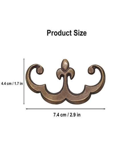 Set di 3 cornici Fleur de Lis