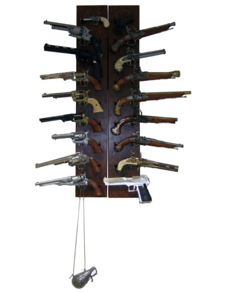 Doppio supporto per appendere 18 pezzi