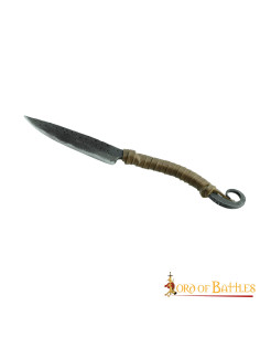 Coltello medievale funzionale forgiato
