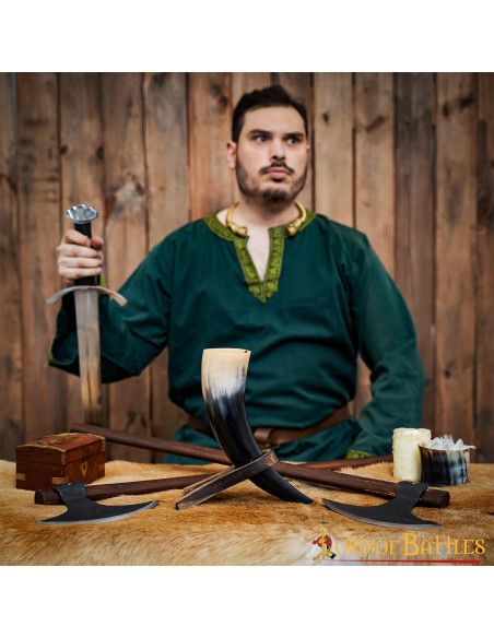 Supporto originale per trombe in legno