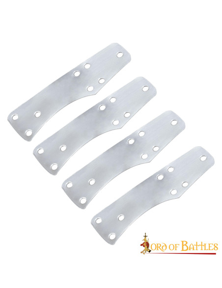 100 lastre a doghe d'acciaio...