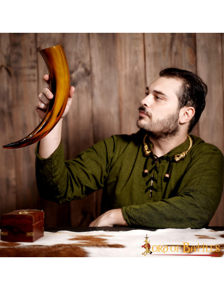 Corno potorio testurizzato lucido,...