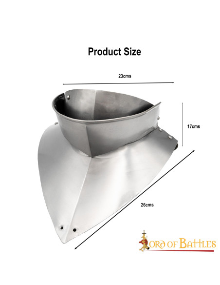 Gorgiera medievale con pettorina, XV...