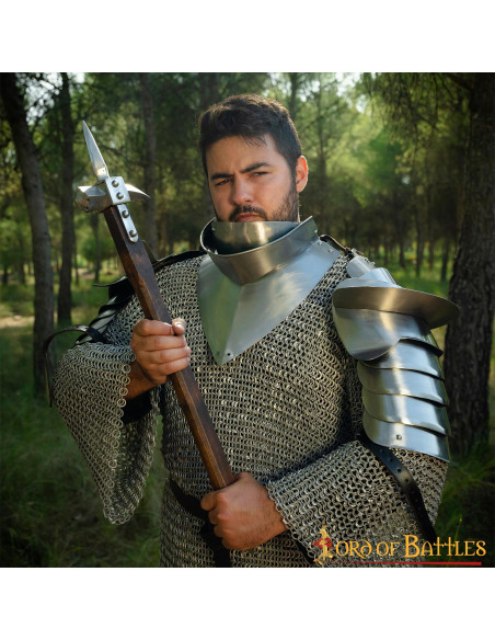 Gorgiera medievale con pettorina, XV...