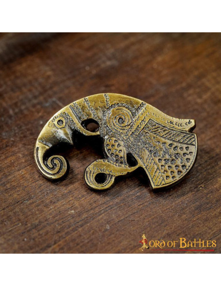 Corvi in ottone antico con supporti...