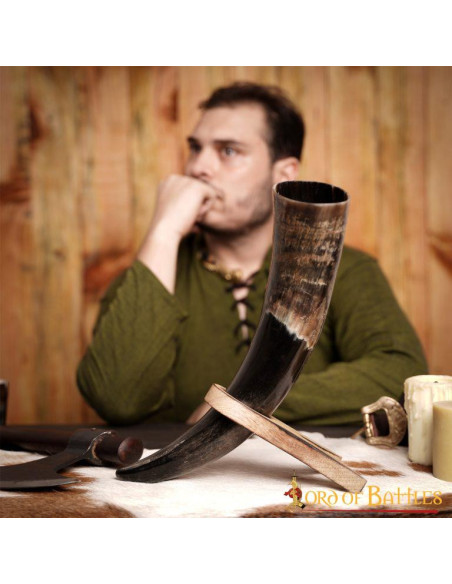 Corno di bue vichingo da bere,...