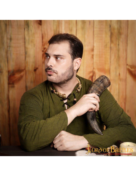 Corno di bue vichingo da bere,...