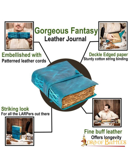 Diario di note fantasia fatto a mano...