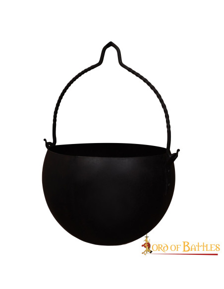 Calderone da cucina medievale in...