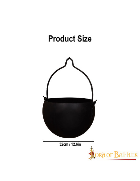 Calderone da cucina medievale in...