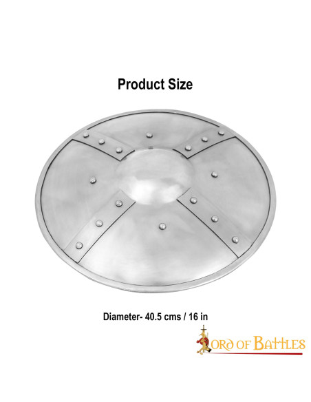 Scudo medioevale tondo, XV secolo...