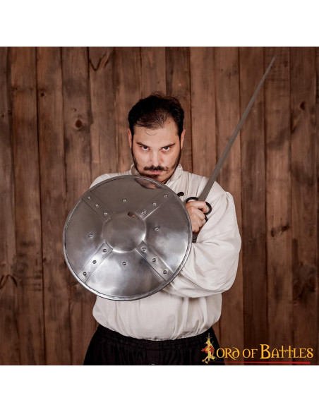 Scudo medioevale tondo, XV secolo...