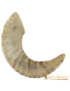 Corno da bere vichingo con consistenza naturale