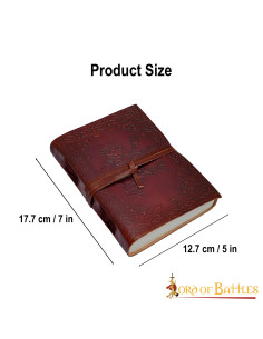 Diario araldico leone rampante fatto a mano 2