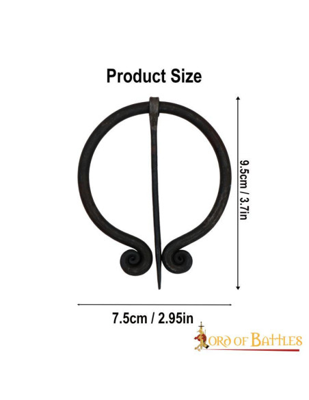 Spilla da mantello funzionale in... Spilla da mantello funzionale in...