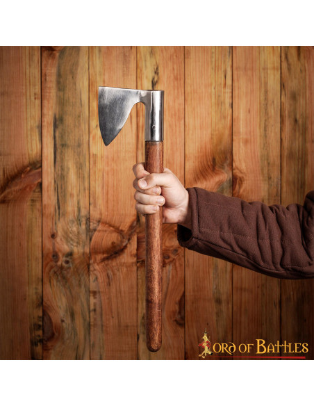 Ascia da guerra XIV secolo con testa...