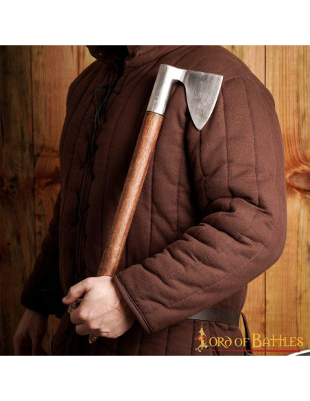 Ascia da guerra XIV secolo con testa...