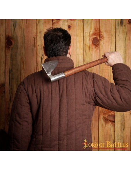 Ascia da guerra XIV secolo con testa...