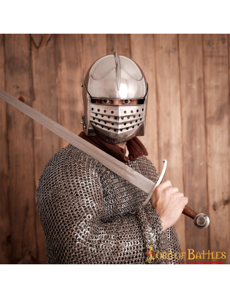 Elmo Sallet italiano con fodera...