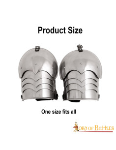 Funzionali spalline da cavaliere medievale 2