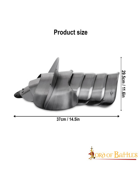 Spalline medievali da cavaliere con...