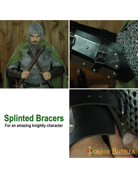 Bracciale in vera pelle rinforzato...