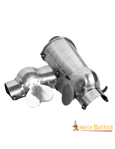 Armatura francese s. XIV per la gamba 2