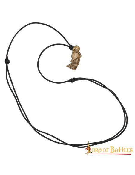 Ciondolo Valkyrie in ottone vichingo