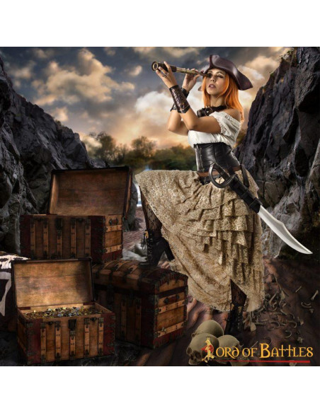 Cannocchiale pirata con custodia in...