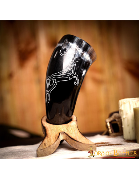 Corno vichingo capriolo in corno di...