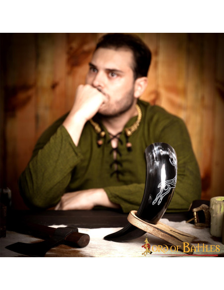 Corno vichingo capriolo in corno di...