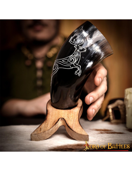 Corno vichingo capriolo in corno di...