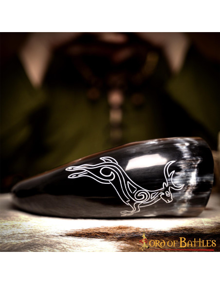 Corno vichingo capriolo in corno di...