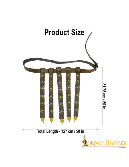 Cingolo Militare romano (31,75x127 cm.)