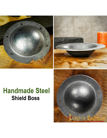 Umbo rustico per scudi vichinghi e...